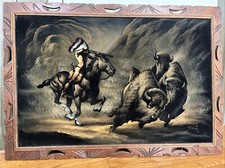 Large framed cowboy for sale  Danville