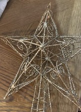 Gold glitter star for sale  Hobart