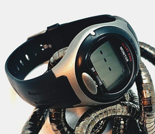 Relógio digital Timex 593 M8 preto monitor de frequência cardíaca (alça peitoral não incluída) comprar usado  Enviando para Brazil