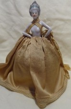 half doll pin cushion for sale  NEWTON ABBOT