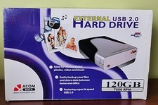 Disco rígido externo AcomData USB 2.0 120GB comprar usado  Enviando para Brazil