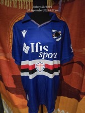 Sampdoria home shirt for sale  CREWE