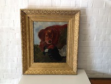 Antique oil canvas for sale  Saint Louis