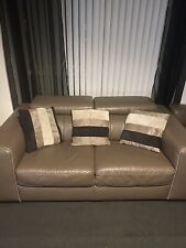 Italian brown leather for sale  GLASGOW