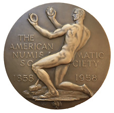 Medalha Centenário da Sociedade Americana de Numismática, 1958 por Laura Gardin Fraser comprar usado  Enviando para Brazil