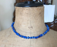 Collier lapis lazuli d'occasion  Louveciennes
