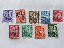 Timbre stamp coq d'occasion  Clarensac