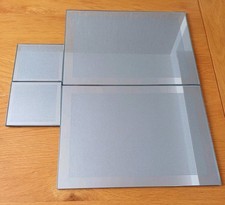 Set silver mirrored for sale  ORPINGTON