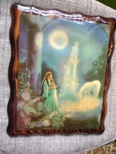 Vintage laquered unicorn for sale  Burbank