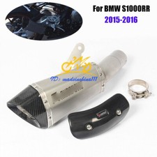 Usado, Para BMW S1000RR 2015-2016 Tubo de escape de motocicleta silenciador extremidade tubo traseiro deslizante comprar usado  Enviando para Brazil