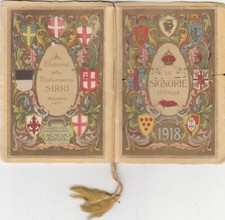 Calendario 1918 signorie usato  Bologna