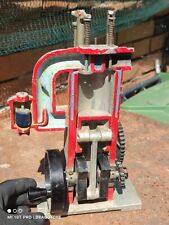 CILINDRO DE MOTOR VINTAGE MODELO CUTAWAY MESA EDUCAÇÃO ESCOLA LABORATÓRIO DESKTOP GRANDE comprar usado  Enviando para Brazil