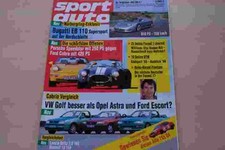 2) Sport Auto 10/1993 - Ford Escort XR3i Cabrio mi - Opel Astra F Cabrio mit 11 comprar usado  Enviando para Brazil