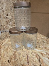 Glass storage jars for sale  THORNTON-CLEVELEYS