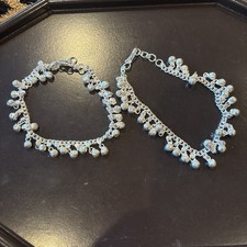 Silver tone bollywood for sale  Philadelphia
