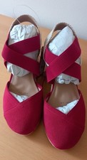 Mantaray red wedges for sale  GLASGOW