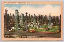 Postcard oil field for sale  Mount Holly