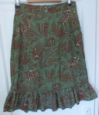 Jupe verte style d'occasion Jupe verte style d'occasion  Gilette