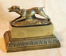 Encrier bronze doré d'occasion  Versailles