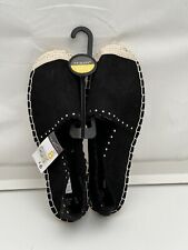 Primark black espadrille for sale  WALSALL