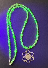 Uranium glass beaded for sale  CAMBRIDGE