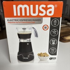 Usado, Cafeteira de espresso elétrica, capacidade para 6 xícaras, preta comprar usado  Enviando para Brazil
