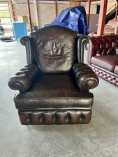 Vintage chesterfield leather for sale  STRATFORD-UPON-AVON