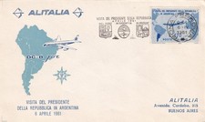 Aerogramma viaggiato fdc usato  Usmate Velate