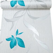 Silver teal floral for sale  BURNLEY