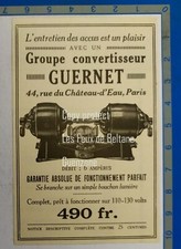 Guernet converter group d'occasion  Expédié en Belgium