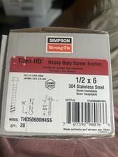 Box simpson thd50600h4ss for sale  Lewisville