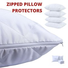 Quilted pillow protectors for sale  MANCHESTER