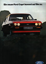 Prospekt ford capri gebraucht kaufen  Usingen