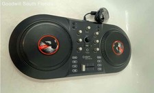 Controlador toca-discos duplo sistema DJ computador preto vermelho ION Discover comprar usado  Enviando para Brazil