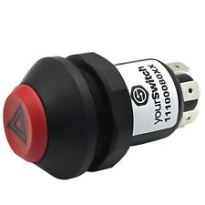 11100080XX Druckschalter mit Arretierung: "Warnblinken" 12V für Valtra, Steyr comprar usado  Enviando para Brazil