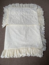 Vintage cream lace for sale  SOUTH SHIELDS