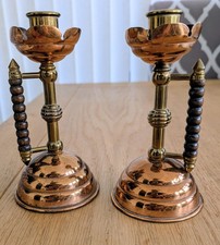 Pair antique brass for sale  ST. LEONARDS-ON-SEA