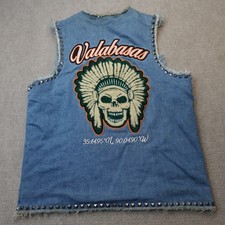 Jaqueta Valabasas Colete Grande Azul Denim Zíper Completo Dupla Face comprar usado Jaqueta Valabasas Colete Grande Azul Denim Zíper Completo Dupla Face comprar usado  Enviando para Brazil