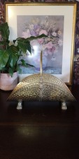 Vintage hammered brass for sale  BOURNE