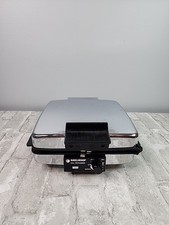 Vintage Black & Decker Grill Waffle Baker Maker G48TD Cromado Testado Funcionando comprar usado Vintage Black & Decker Grill Waffle Baker Maker G48TD Cromado Testado Funcionando comprar usado  Enviando para Brazil