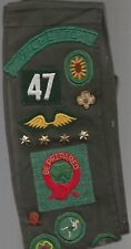 Girl scout sash for sale  Edinburgh