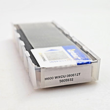 Usado, Inserções de fresagem de metal duro Iscar H600 WXCU 080612T IC808 (caixa de 10) comprar usado Usado, Inserções de fresagem de metal duro Iscar H600 WXCU 080612T IC808 (caixa de 10) comprar usado  Enviando para Brazil