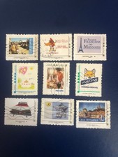 Lot timbres provenant d'occasion  Friville-Escarbotin