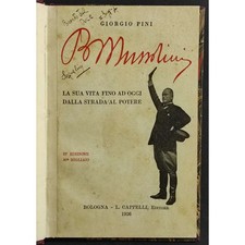 Mussolini sua vita usato  Alessandria