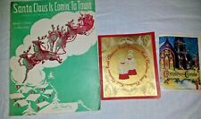 Lot vintage christmas for sale  Monte Rio