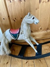 Altes holzpferd schaukelpferd gebraucht kaufen  Schrecksbach