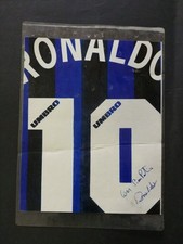Cartolina maglia ronaldo usato  Italia