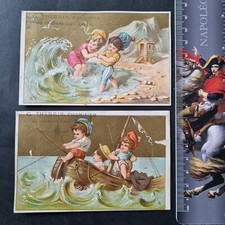 Chromos dorés anciens d'occasion  Nantes-