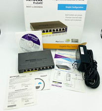 Netgear gs108pe 300nas for sale  SHIPLEY