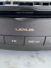 Rádio CD player 06-08 Lexus is250 is350 AM FM SAT AUX fabricante de equipamento original Pioneer 86120-53340 comprar usado  Enviando para Brazil